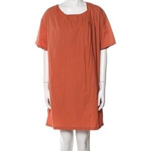 Acne Studio Orange Short Sleeve Dress